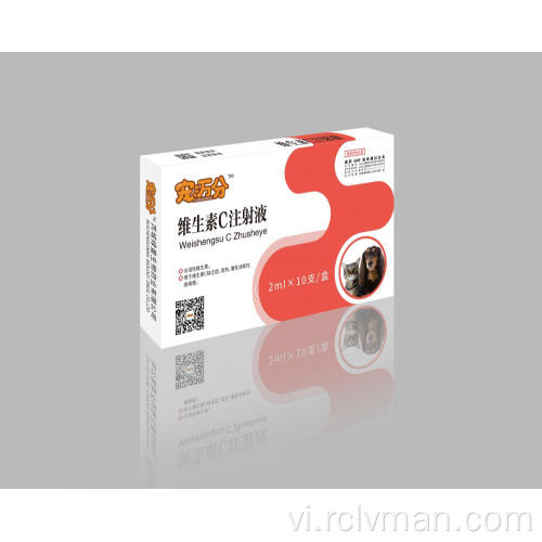Chỉ tiêm vitamin C để sử dụng thú cưng